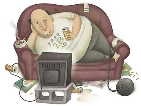 Хиподинамилија како причина за остеохондроза